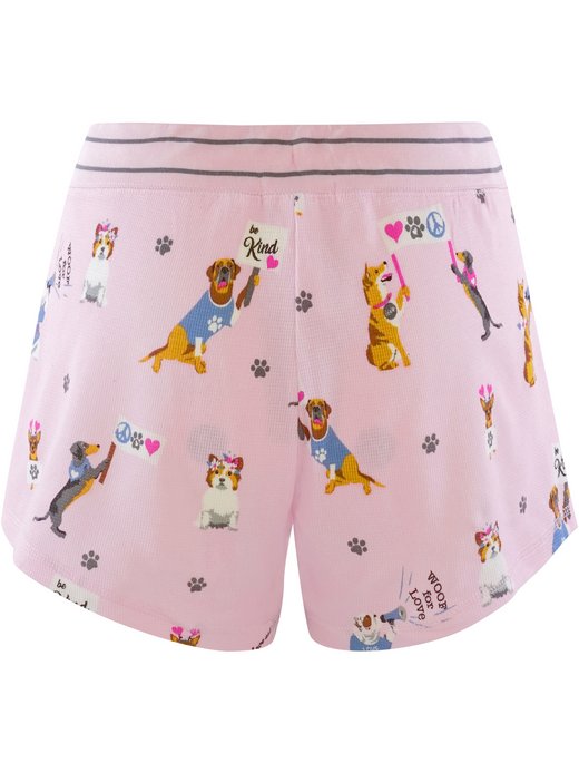 Damen Pyjamashorts  -  Woof for Love