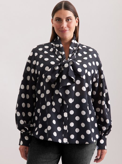 Damen Rüschenbluse - Curvy