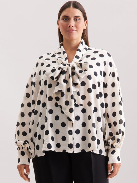 Damen Rüschenbluse - Curvy