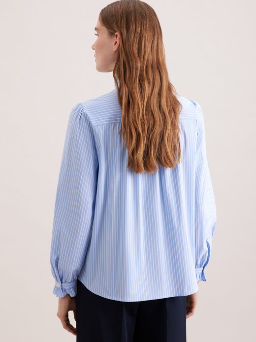 Damen Rüschenbluse - Regular Fit