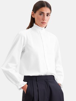 Damen Rüschenbluse - Regular Fit