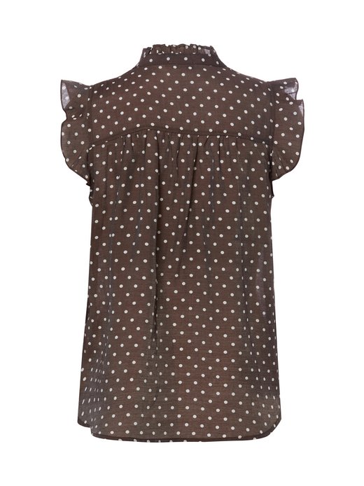 Damen Rüschenbluse