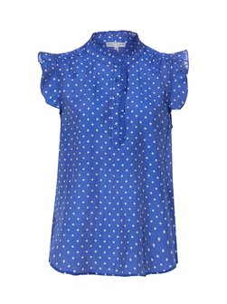 Damen Rüschenbluse