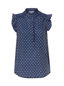 Damen Rüschenbluse