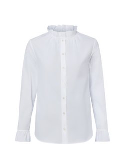 Damen Rüschenbluse