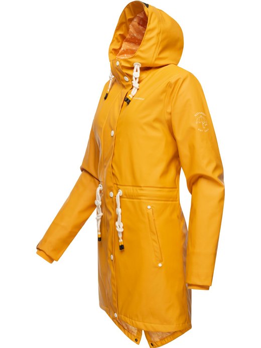 Damen Regenjacke - Flower of Ocean