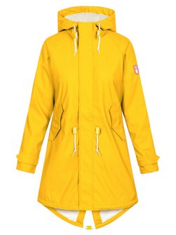 Artikelbild Damen Regenjacke von Derbe in gelb uni