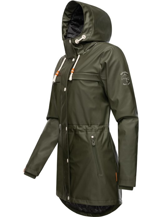 Damen Regenmantel - Rainy Forest