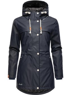 Damen Regenmantel - Rainy Forest