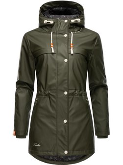 Damen Regenmantel - Rainy Forest