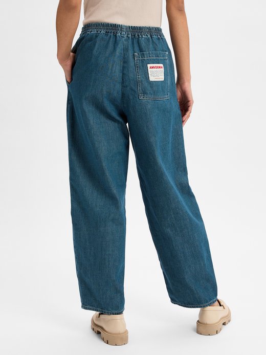 Damen Relaxed-Fit-Jeans
