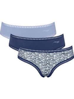 Damen Retro Boxer  -  Blue GO Crush