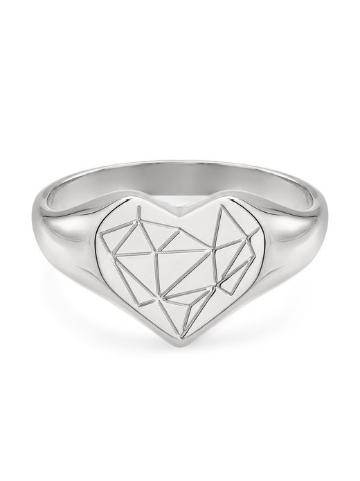 Damen Ring  -  Broken Heart Chunky