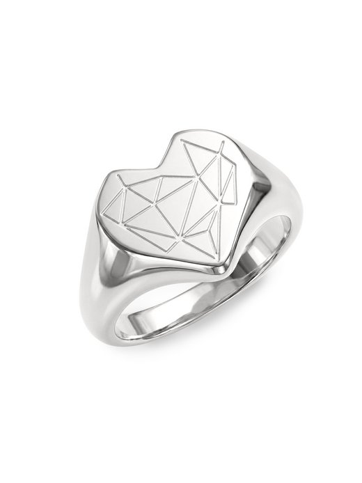 Damen Ring  -  Broken Heart Chunky