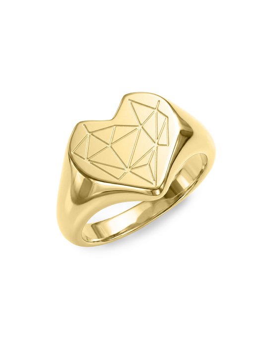 Damen Ring  -  Broken Heart Chunky