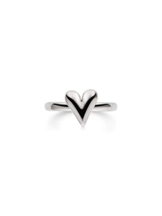 Damen Ring  -  Edgy Heart