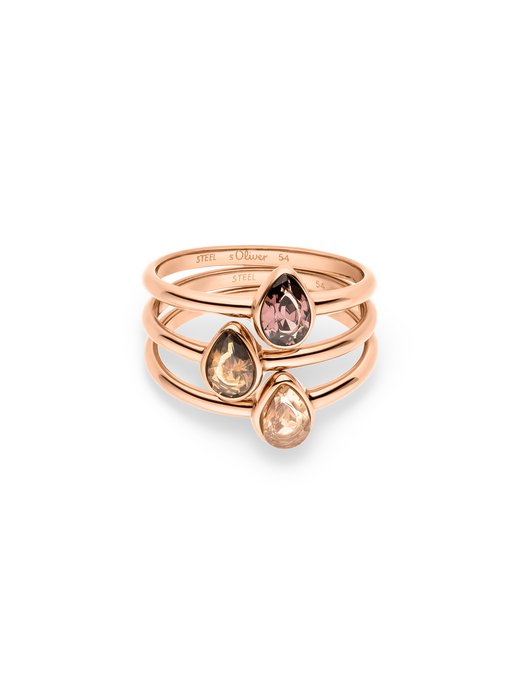 Damen Ring  -  Elegant Stones