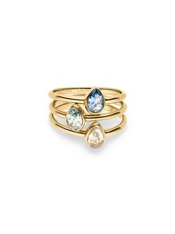 Damen Ring  -  Elegant Stones