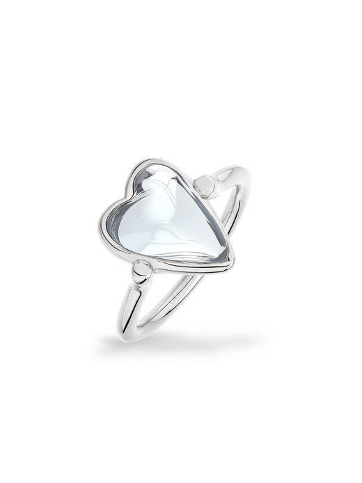 Damen Ring  -  Glass Heart