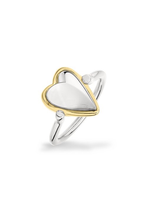 Damen Ring  -  Metal Heart