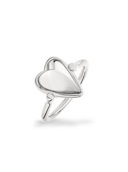 Damen Ring  -  Metal Heart