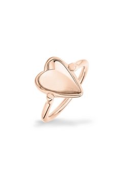 Damen Ring  -  Metal Heart