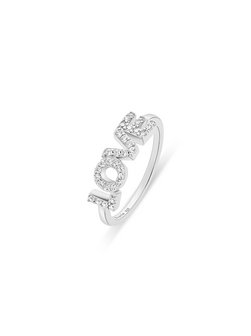 Damen Ring  -  Silver Love Collection