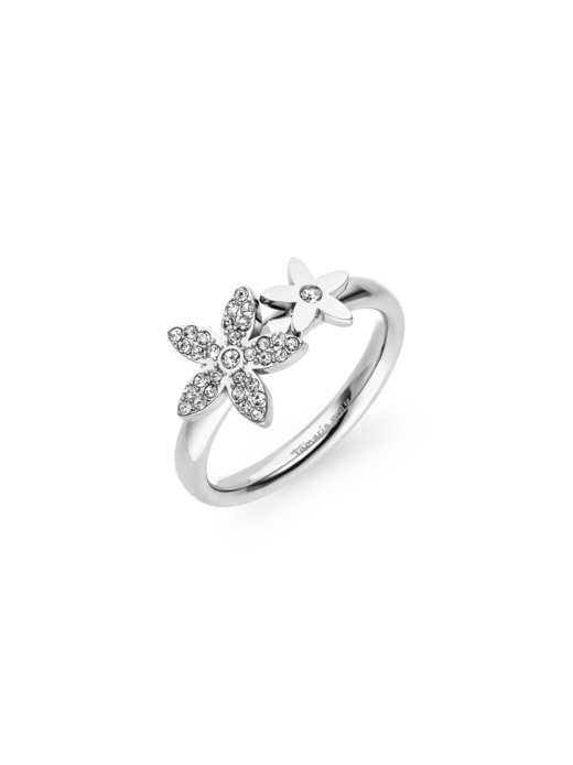 Damen Ring  -  The new Glitter Flower