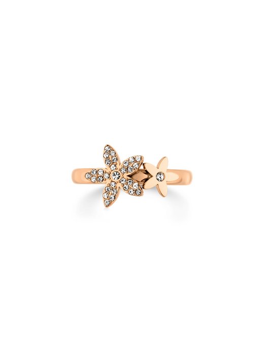 Damen Ring  -  The new Glitter Flower