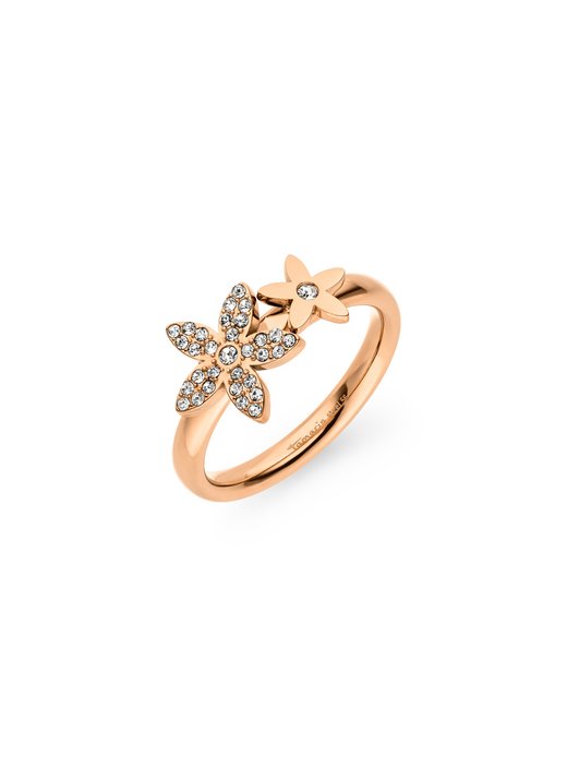 Damen Ring  -  The new Glitter Flower