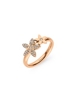 Damen Ring  -  The new Glitter Flower