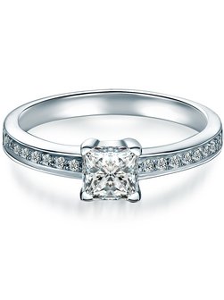 Artikelbild Damen Ring von Trilani in silber uni