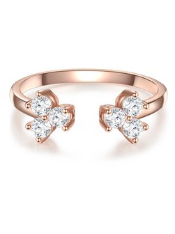Artikelbild Damen Ring von Glanzstücke München in roségold uni