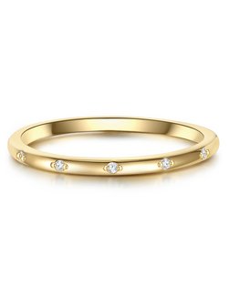 Artikelbild Damen Ring von Glanzstücke München in gold uni