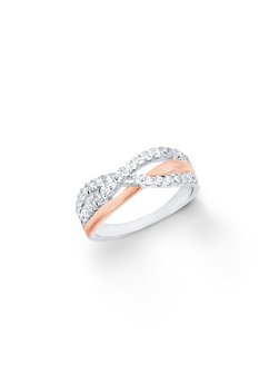 Artikelbild Damen Ring von amor in mehrfarbig uni