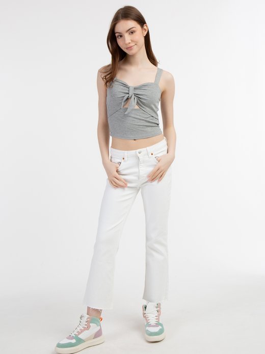 Damen Rippstrick-Trägertop