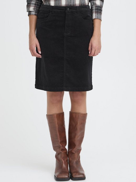 Damen Rock PZSALLY Hohe Taille