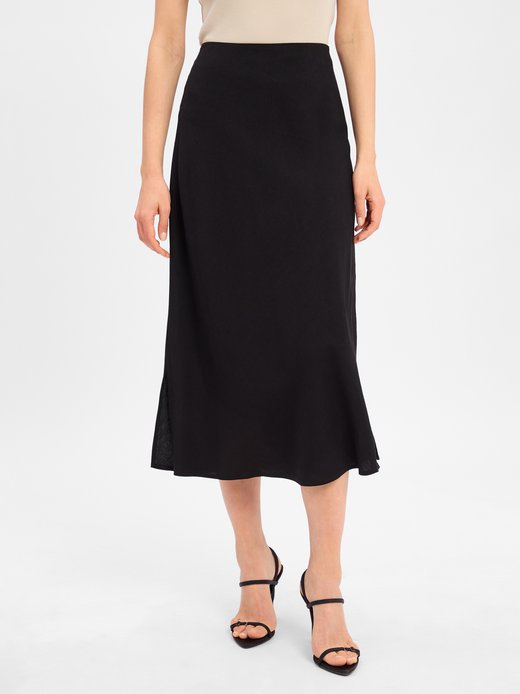 Damen Rock mit Leinen-Anteil - Odini