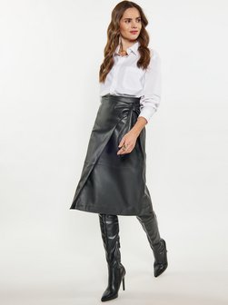 Artikelbild Damen Rock von Faina in schwarz uni