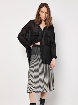 Artikelbild Damen Rock von Apricot in schwarz strukturiert
