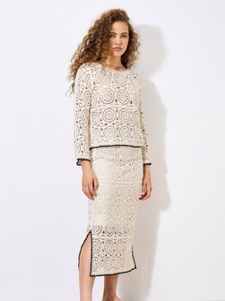 Artikelbild Damen Rock von Apricot in beige bedruckt