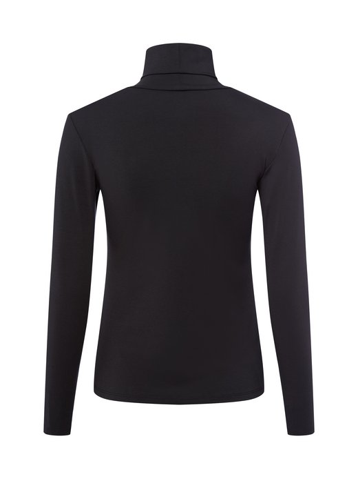 Damen Rollkragen-Langarmshirt