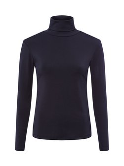 Damen Rollkragen-Langarmshirt