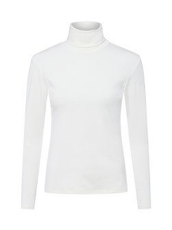 Damen Rollkragen-Langarmshirt