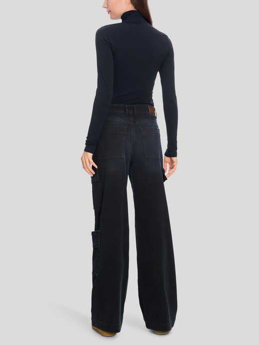 Damen Rollkragenoberteil