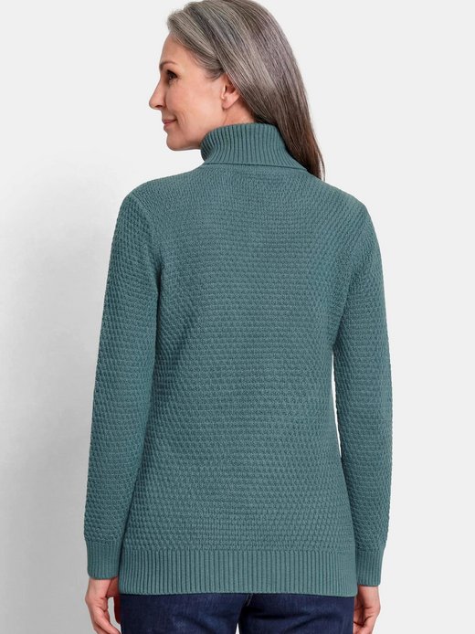 Damen Rollkragenpullover - Kurzgröße