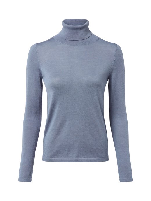 Damen Rollkragenpullover aus Merinowolle