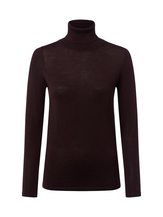 Damen Rollkragenpullover aus Merinowolle