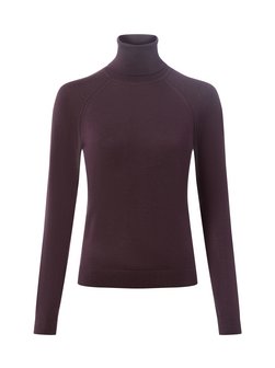 Damen Rollkragenpullover aus Schurwolle - Frizani