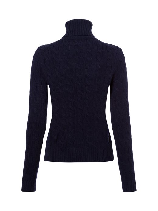 Damen Rollkragenpullover aus Wolle mit Cashmere-Anteil